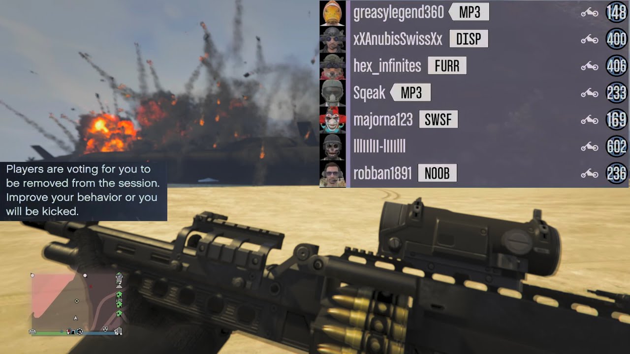 I Got Jumped By A MC Club Army [7v1] GTA 5 Online