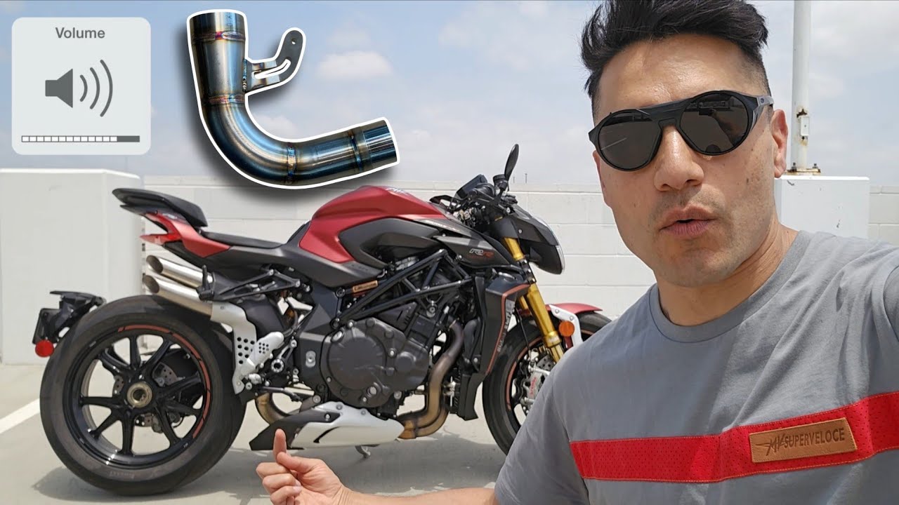 MV Agusta 1000 Exhaust Mod Sound!!  #mvagusta