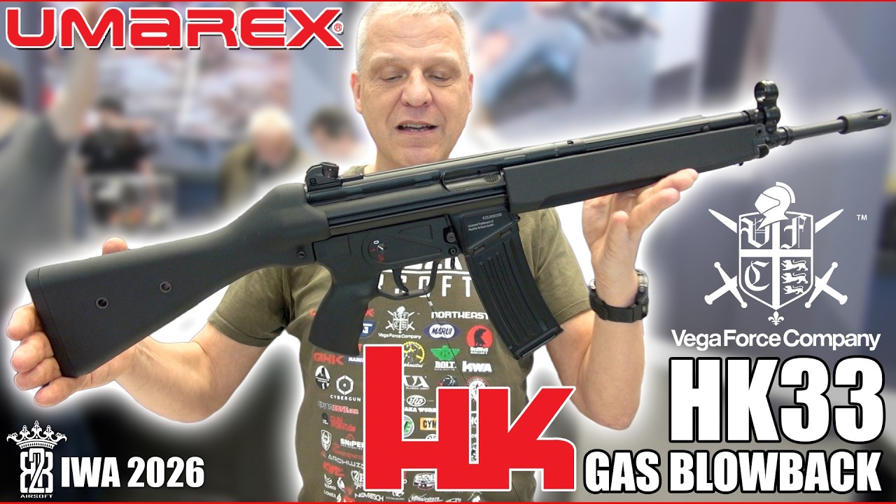 Umarex / VFC HK33 GBBR - Airsoft IWA2026