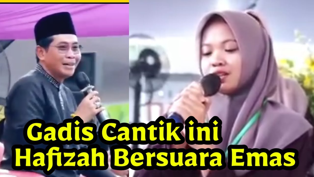 Gadis Cantik ini, Ternyata Hafizah bersuara Emas♥️