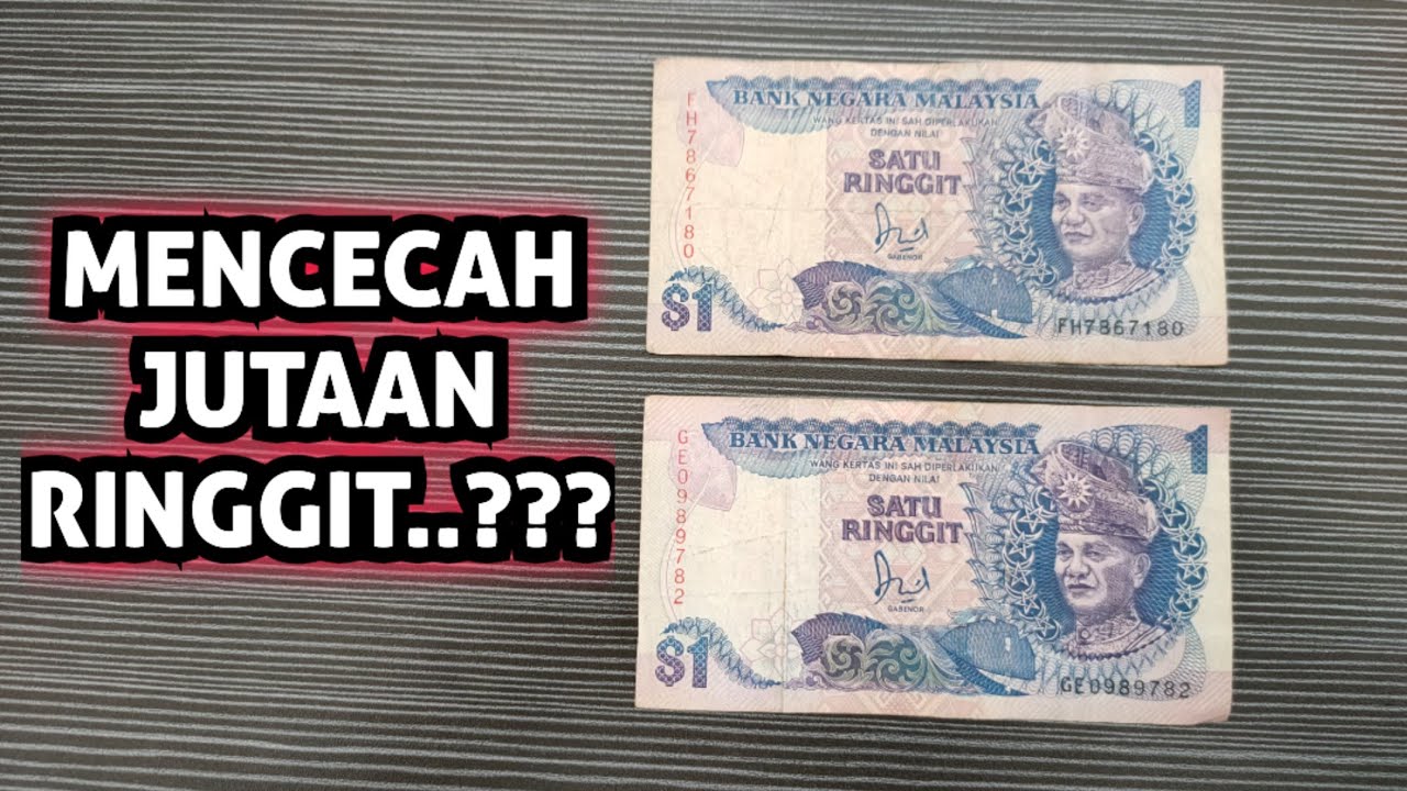 Wang Kertas Lama RM1 bernilai TINGGI ?