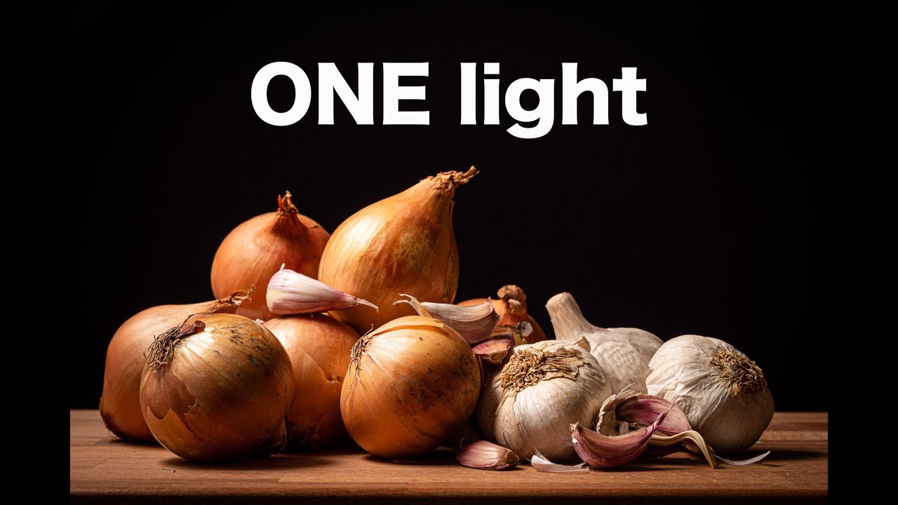 ONE speedlight ONE still life