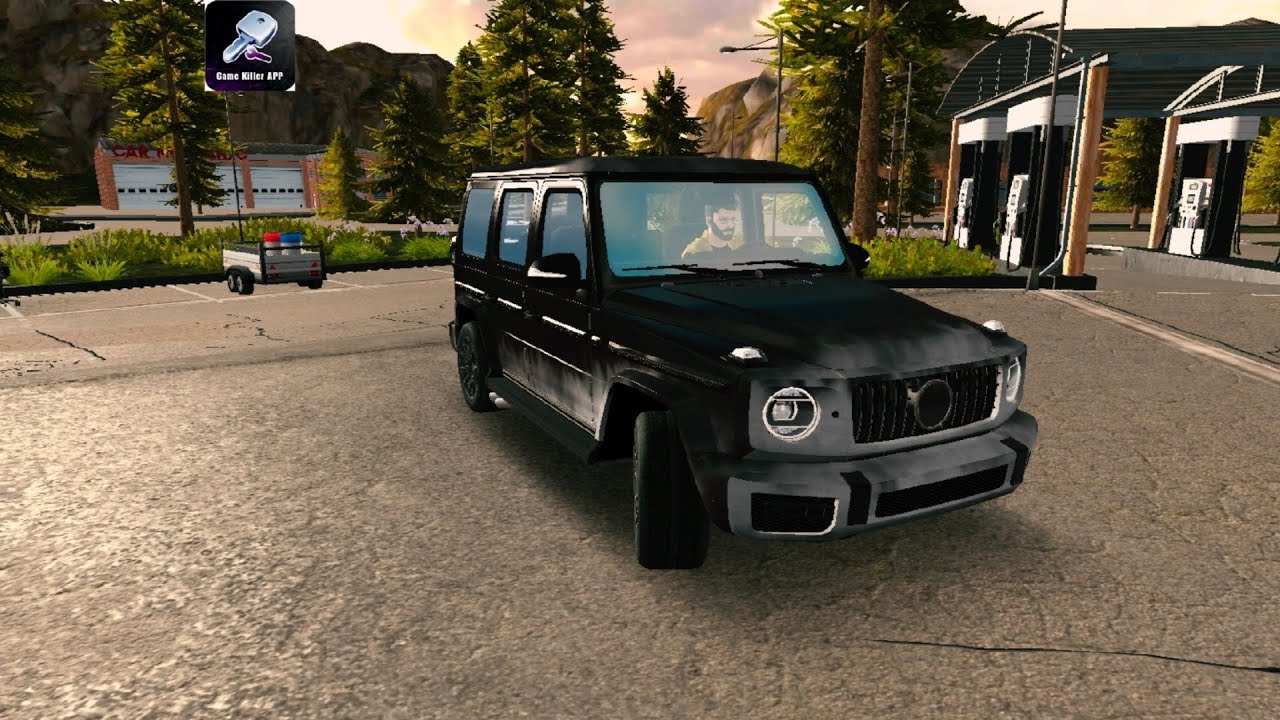 Gwagan in Taxi || Car Parking Simulator ||Maifa Style Black car| #02