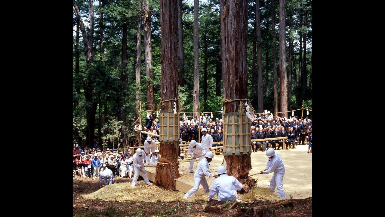 第６１回伊勢神宮式年遷宮　御神木祭