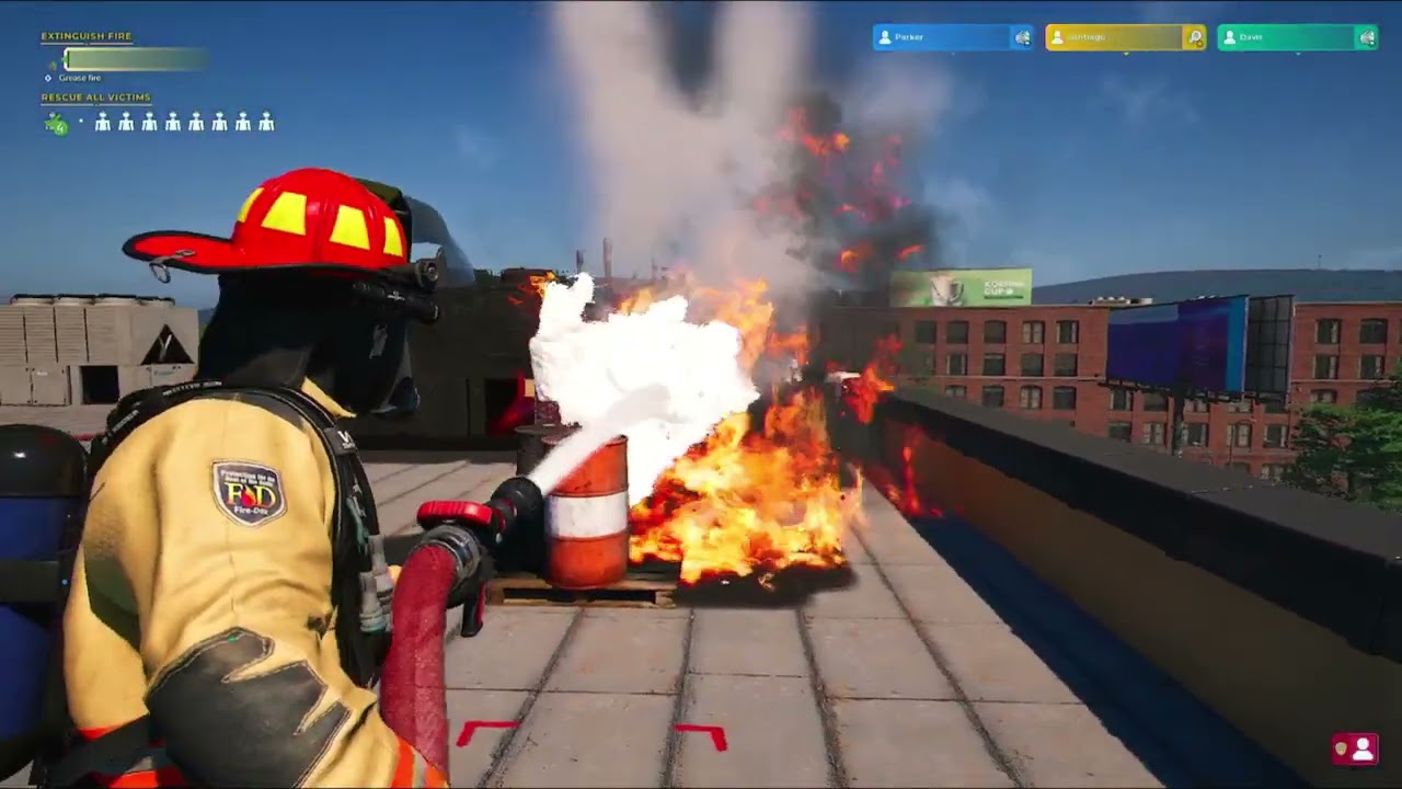 Firefighter sim IL speedrun of the heart of the city WR