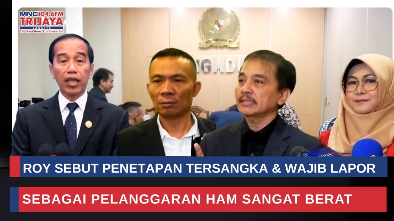 🔴LIVE TRIJAYA |  Setelah Komnas HAM, Roy Suryo CS Kembali Datangi Polda Metro Jaya