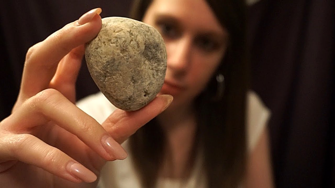 ASMR Aggressive Rock Scratching [Whispered]
