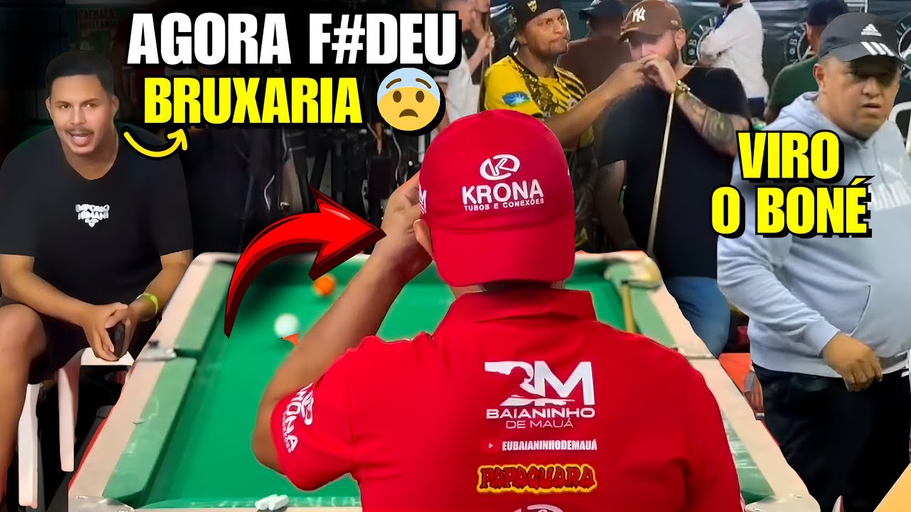 120 MIL 😱 : BAIANINHO DE MAUÁ X MARQUINHOS DE POÁ... O JOGO FICOU CARO!