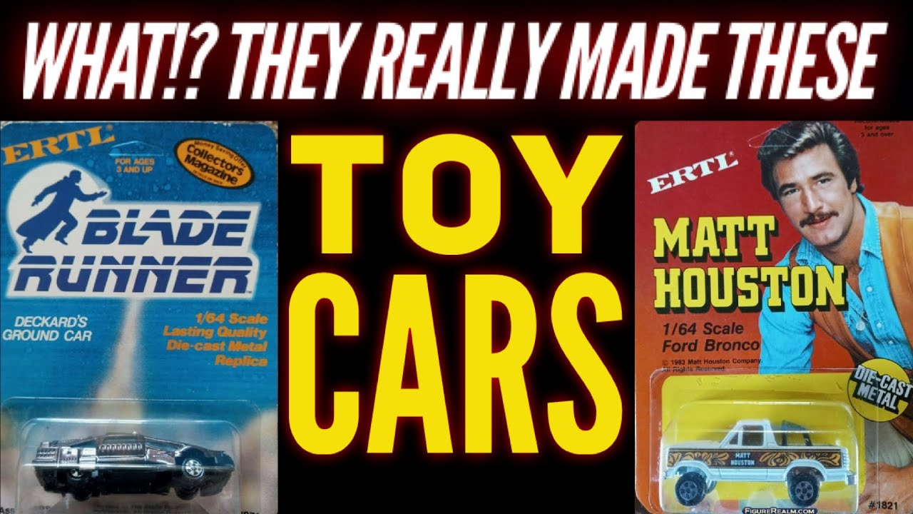 TV/Movie Theme Toy Cars from the 80s