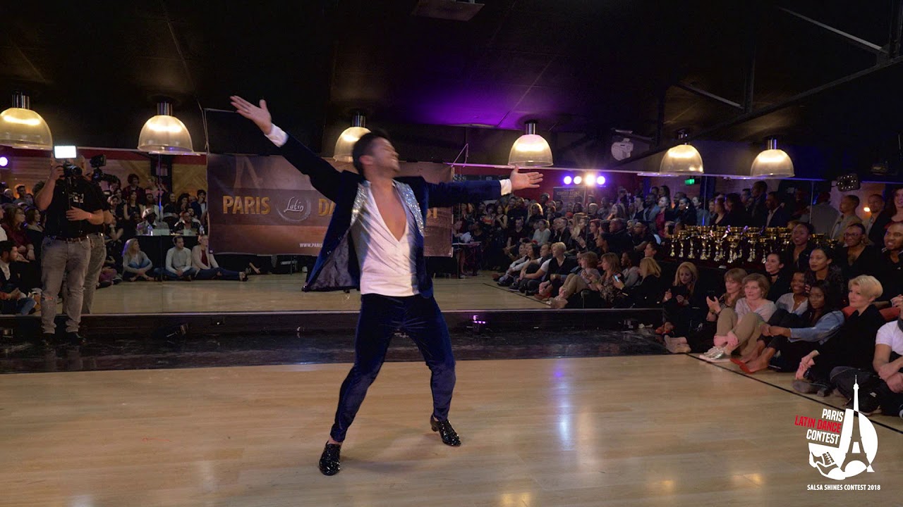 2 PLACE SOLO SUMEET SOURAV (INDIA) international salsa shines contest paris 2018