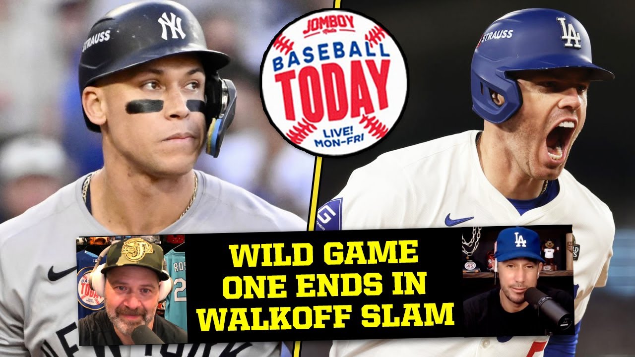 EPIC World Series game one ends in walk-off grand slam | Baseball Today