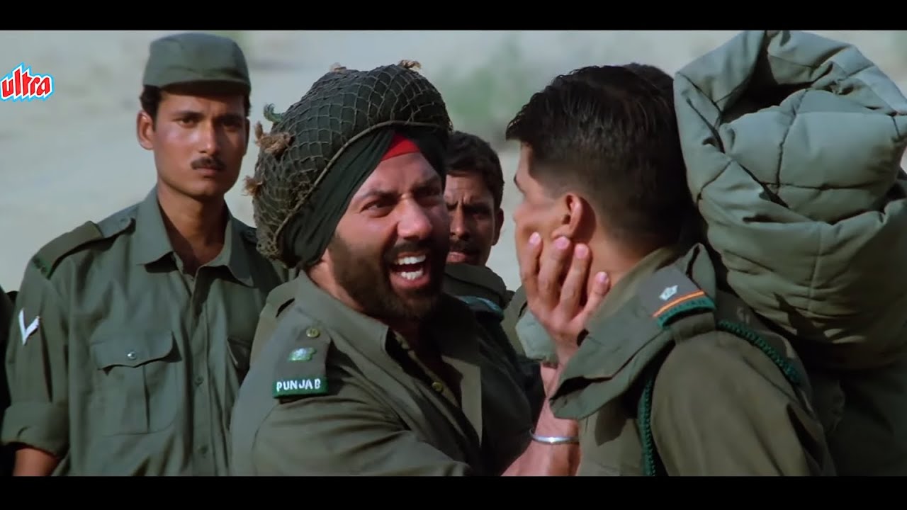 Yaha Desh Jung Lad Raha Hain Aur Tujhe Chutti Chahiye - Sunny Deol In Action - Border Movie Part 3
