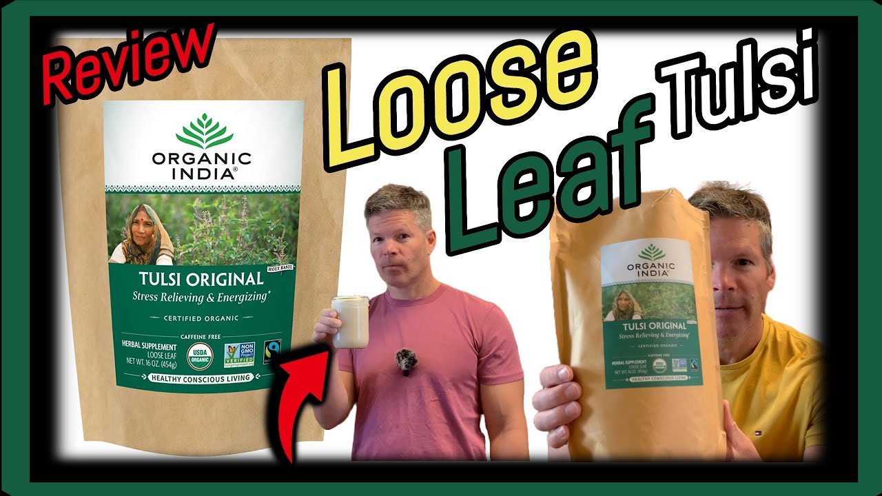 Organic India 1 Pound Tulsi Original Holy Basil Tea Review & Favorite Way To Drink