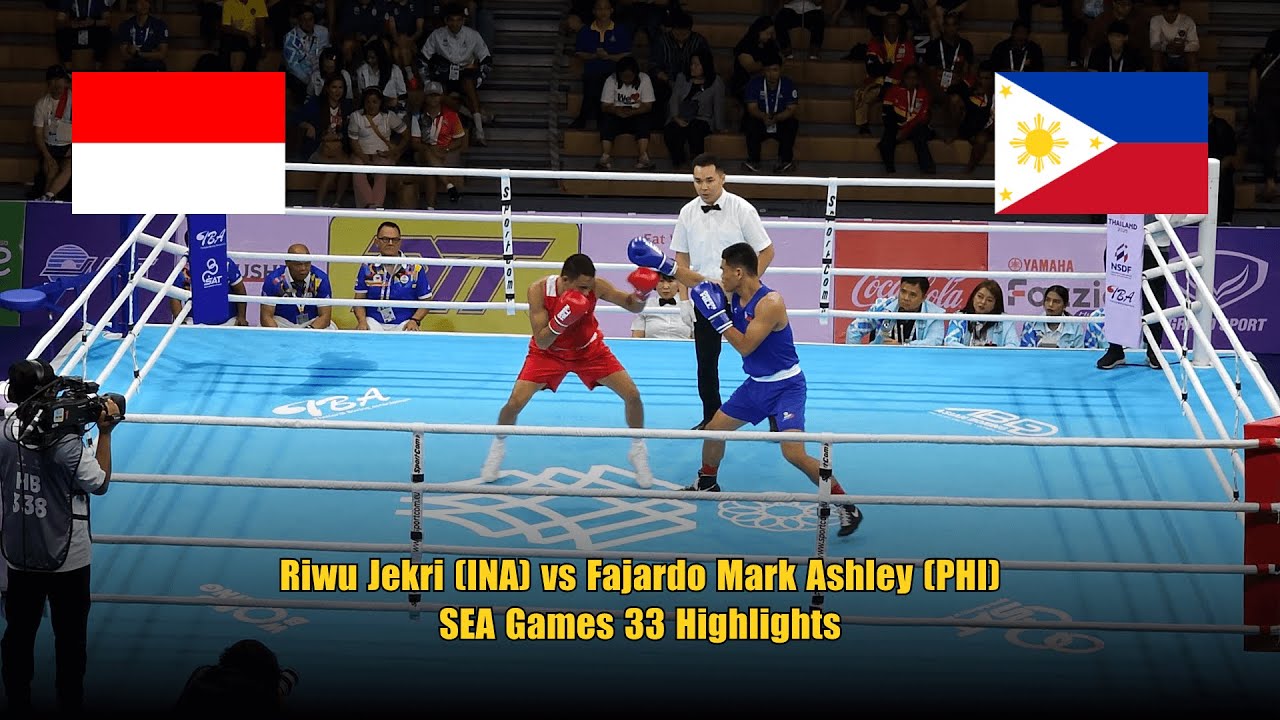 Men&rsquo;s Boxing Welterweight: Riwu Jekri (INA) vs Fajardo Mark Ashley (PHI) &ndash; SEA Games 33