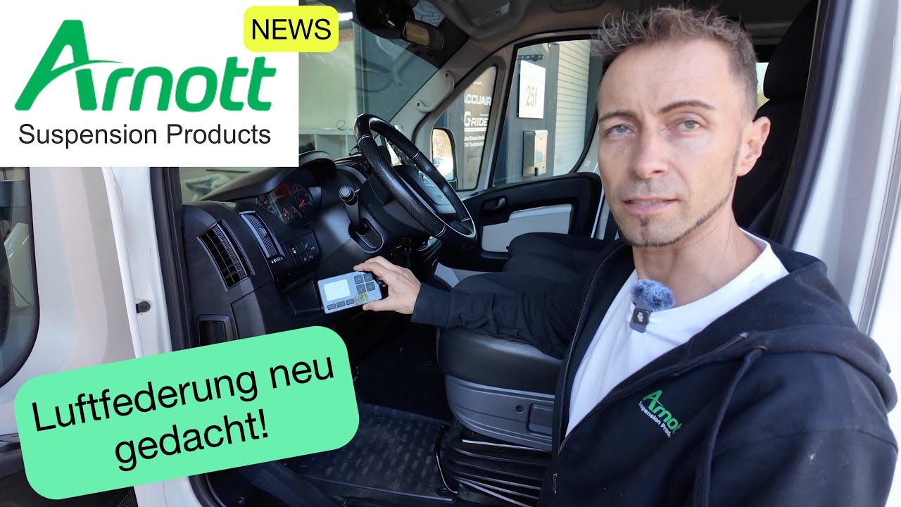 Arnott Luftfederung für Fiat Ducato, Citroen Jumper, Peugeot Boxster, Sprinter, MAN TGA, VW Crafter