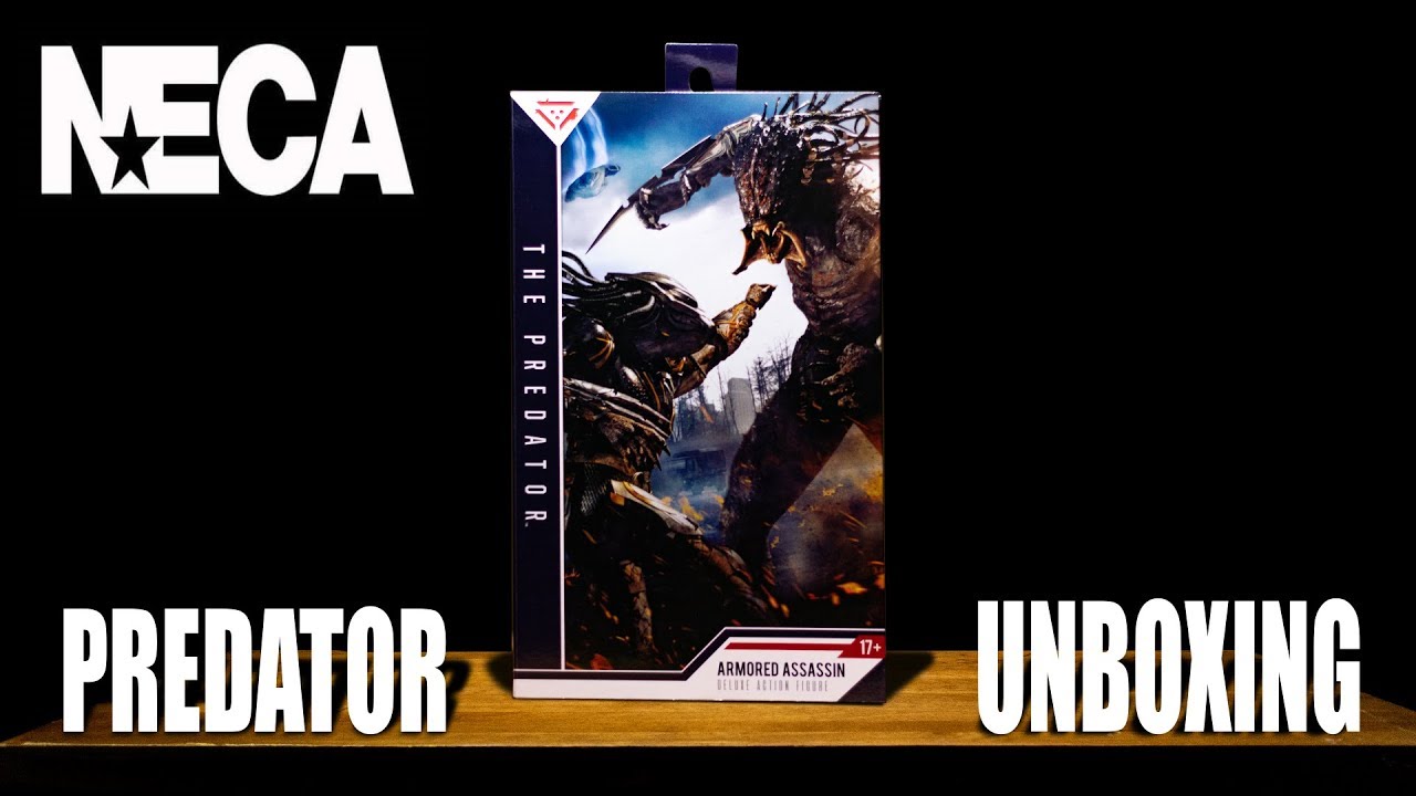 Neca Armored Assassin Predator Unboxing