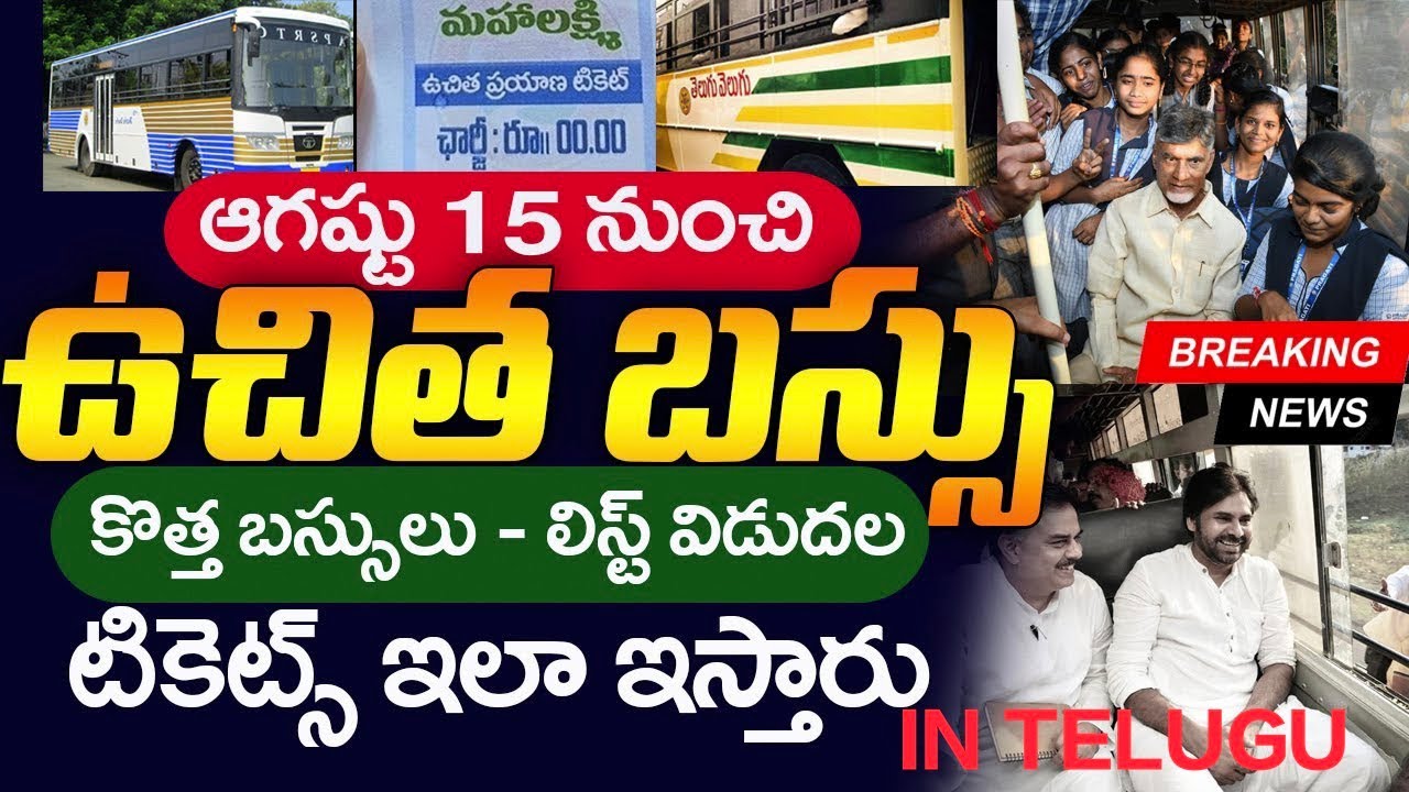🚌 Free Bus Scheme Started in Andhra Pradesh 🔥 | AP లో ఉచిత బస్సులు ప్రారంభం! 💯#apnews#freebusscheme