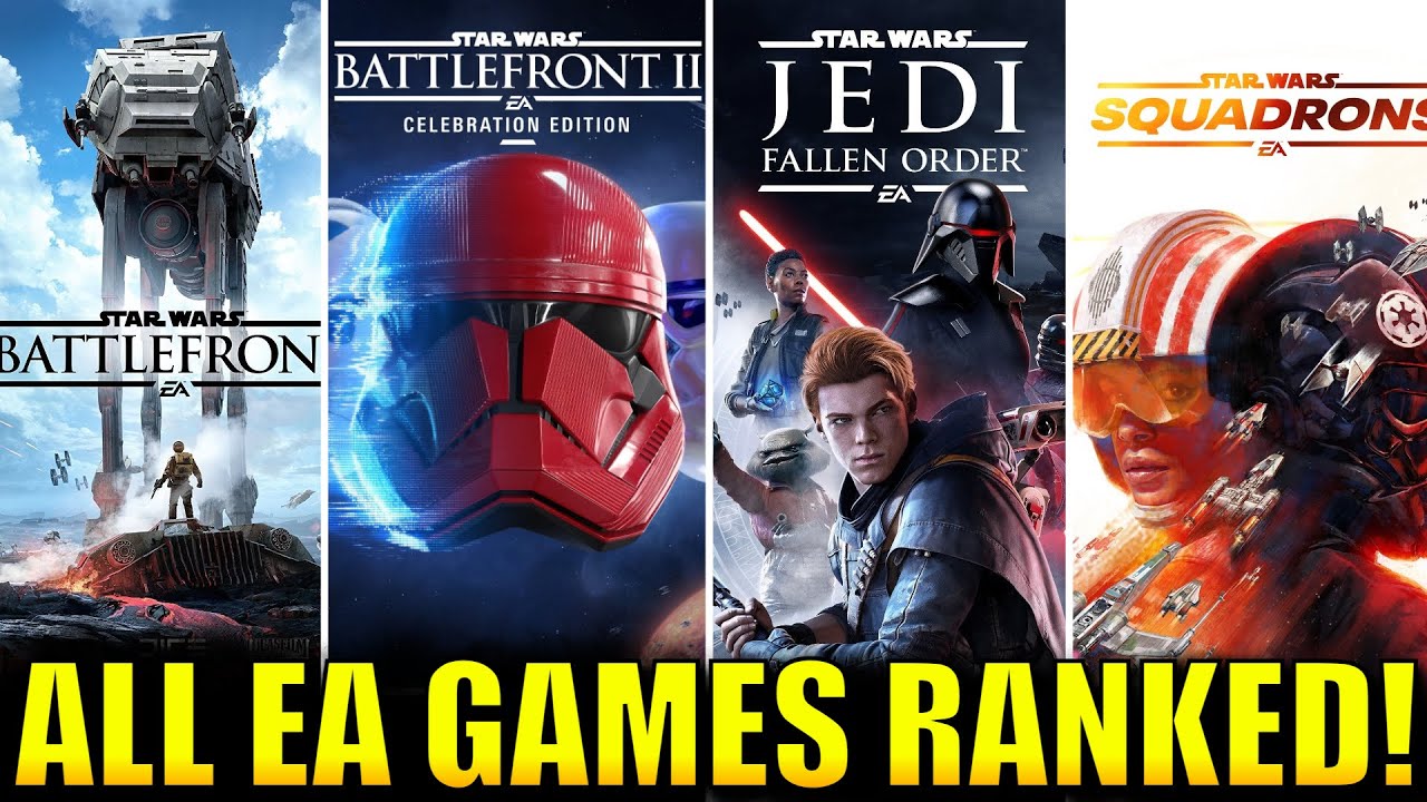 Все игры EA Star Wars отсортированы от худших к лучшим!