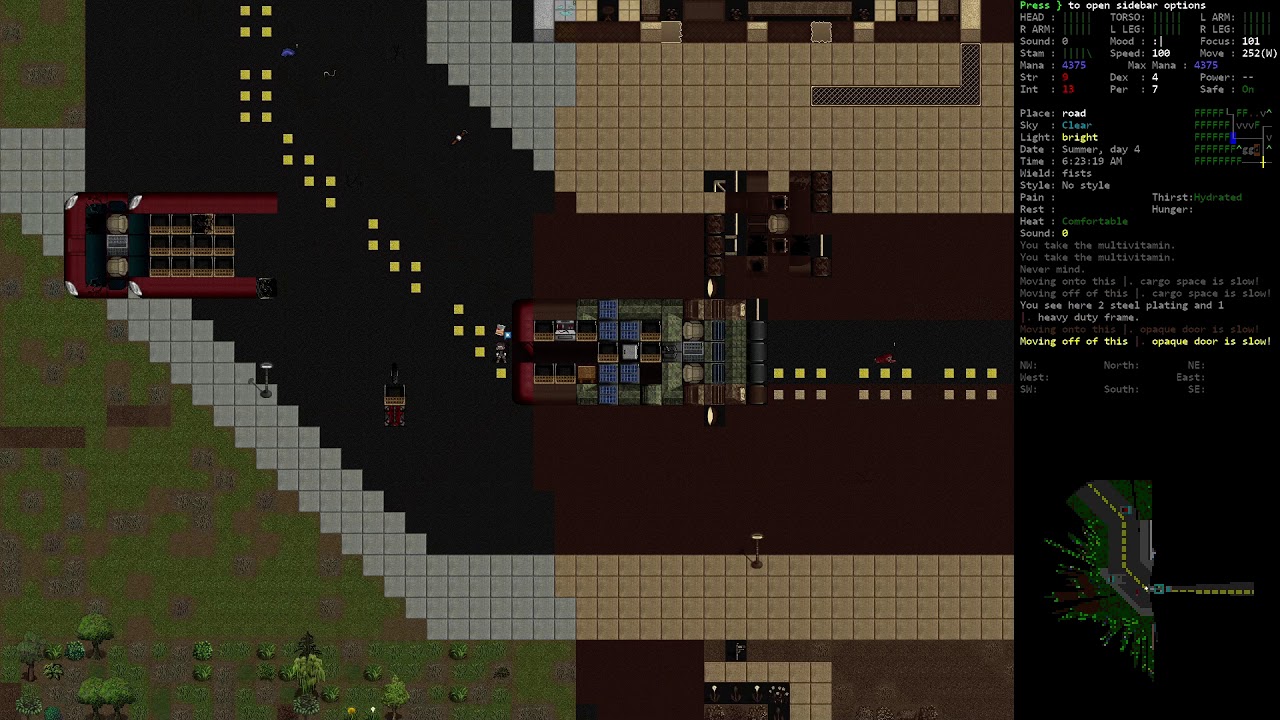 CDDA - !mods - Wizard on a warpath