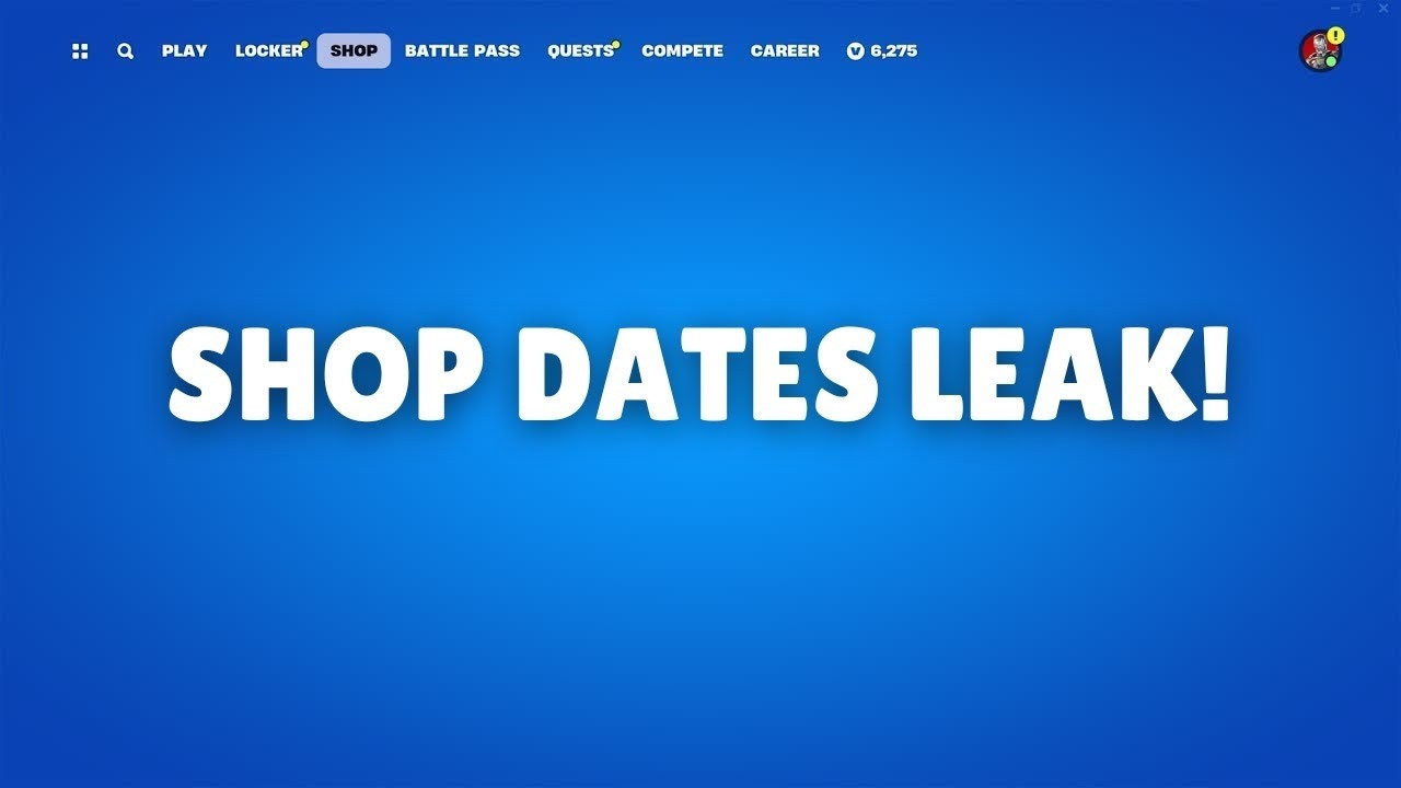 All Fortnite Item Shop Dates Leaked!! (Returning)