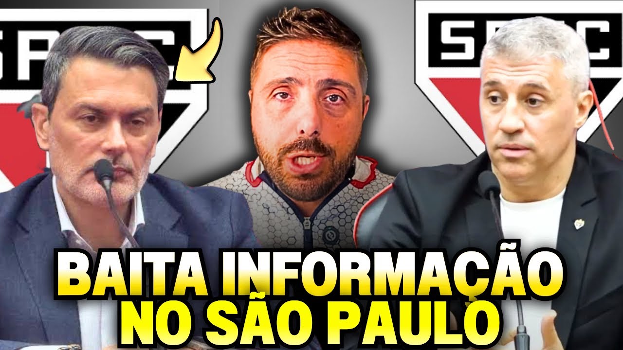 EXCLUSIVO🚨NICOLA TRAZ NOTICIAS DO SÃO PAULO AGORA | TUDO SOBRE O TRICOLOR NESTE DOMINGO