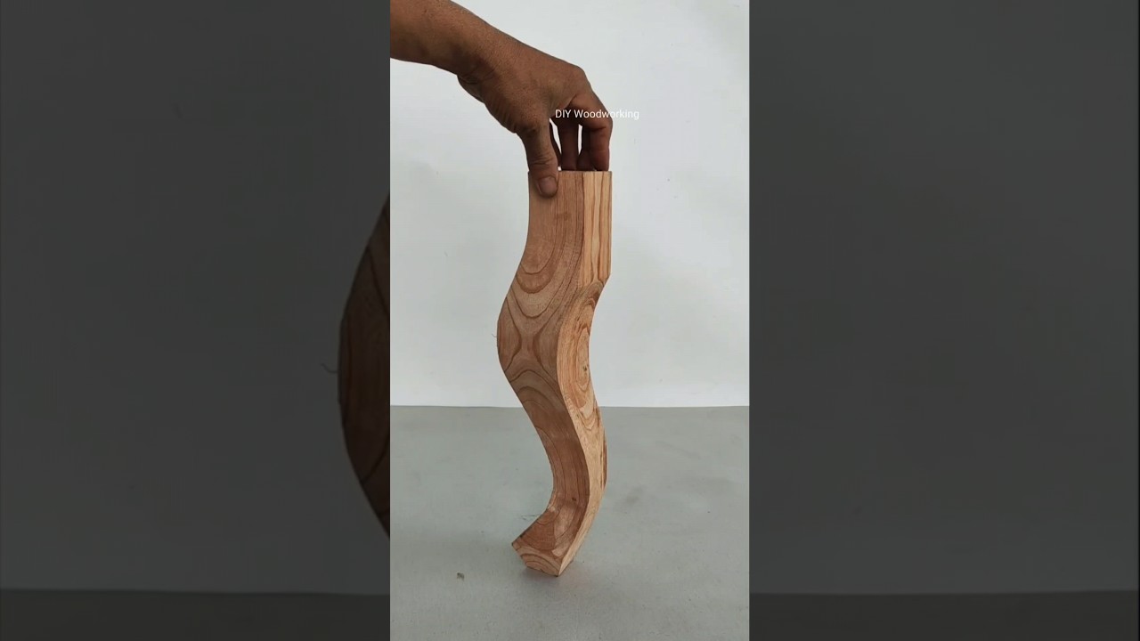 #diy How to make curved chair legs with a table saw #tools #woodworking