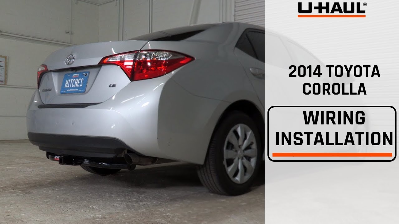 2014 Toyota Corolla Wiring Harness Installation