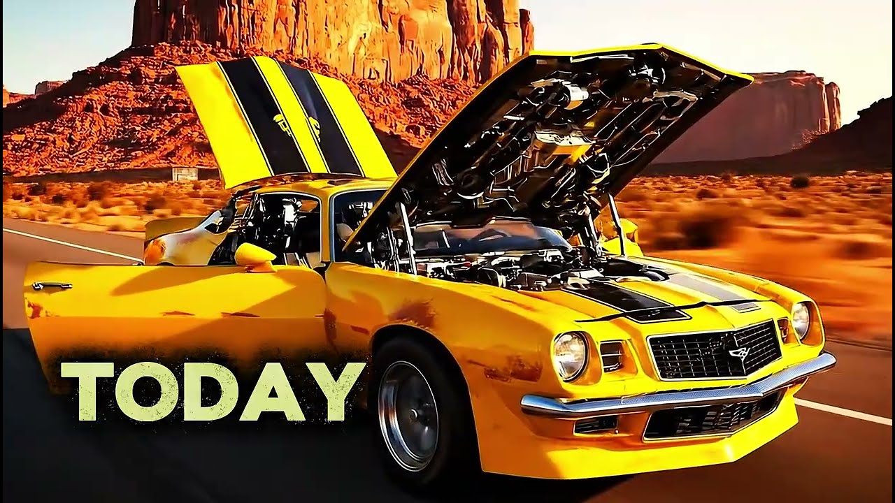 Lost for decades  Camaro ASMR  restoration full was found in Arizona 
