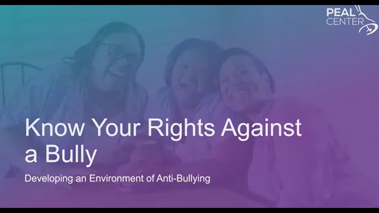 Know Your Rights Against a Bully-Caregiver Webinar
