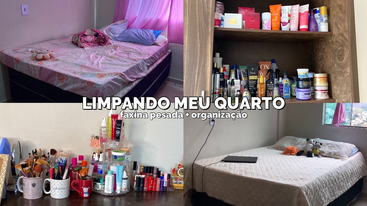 FAXINA PESADA NO MEU QUARTO | guarda-roupa, faxina, organização🤍✨