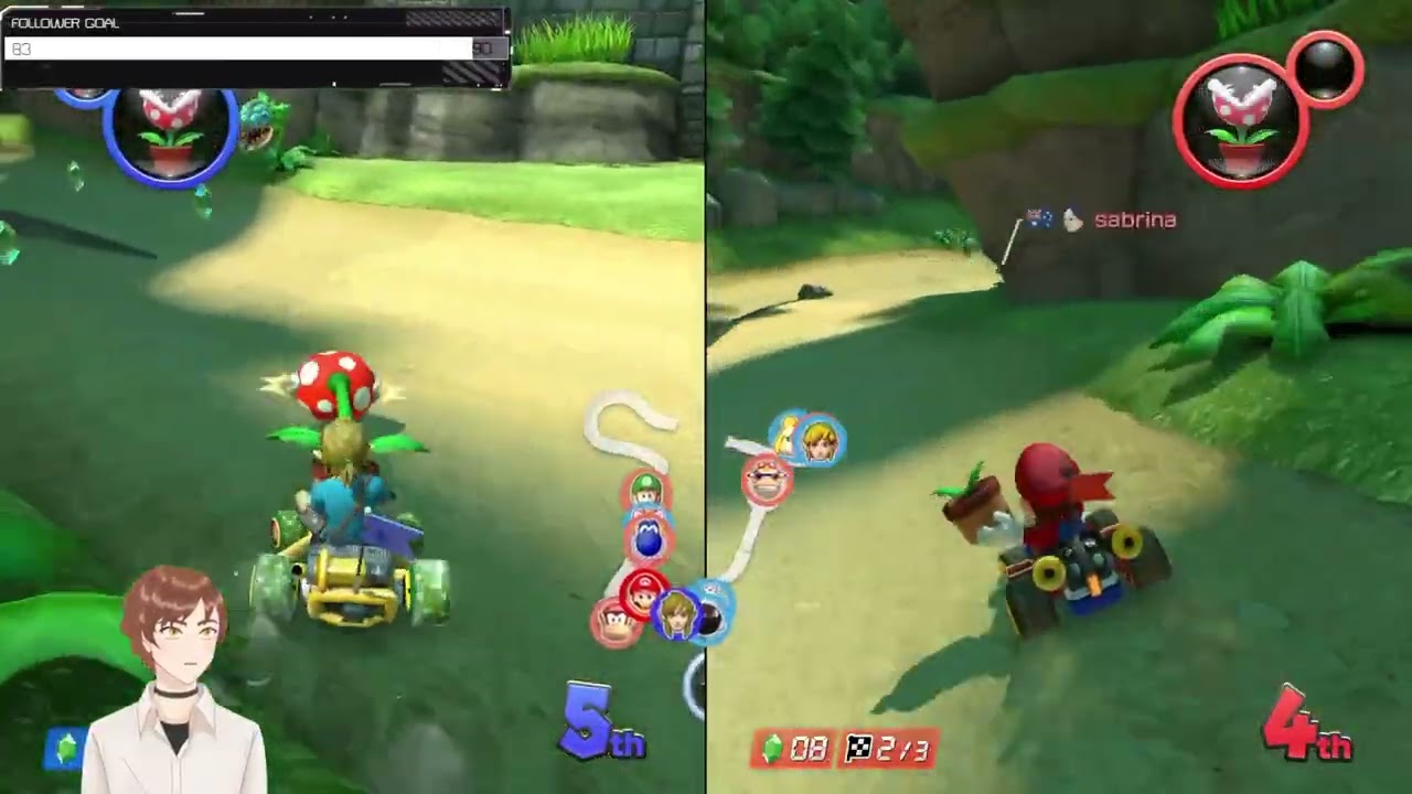 Stupid piranha plant | #brendieboo on #Twitch #Mariokart