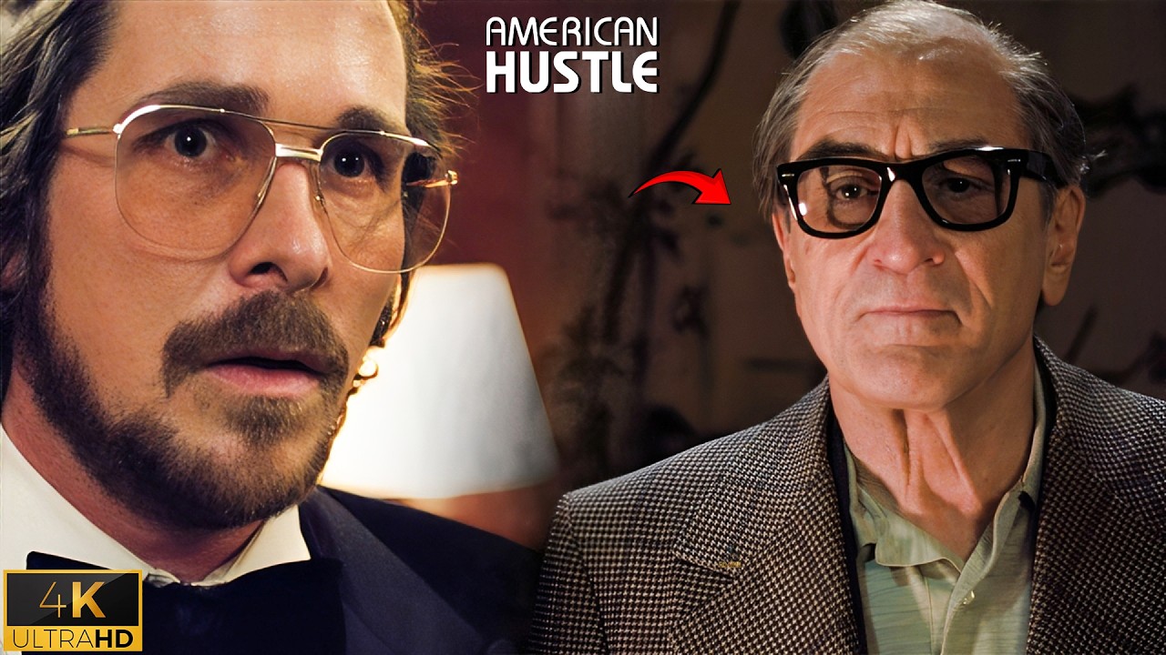 American Hustle - Mafia Dinner Scene with Carmine and the Mob Boss