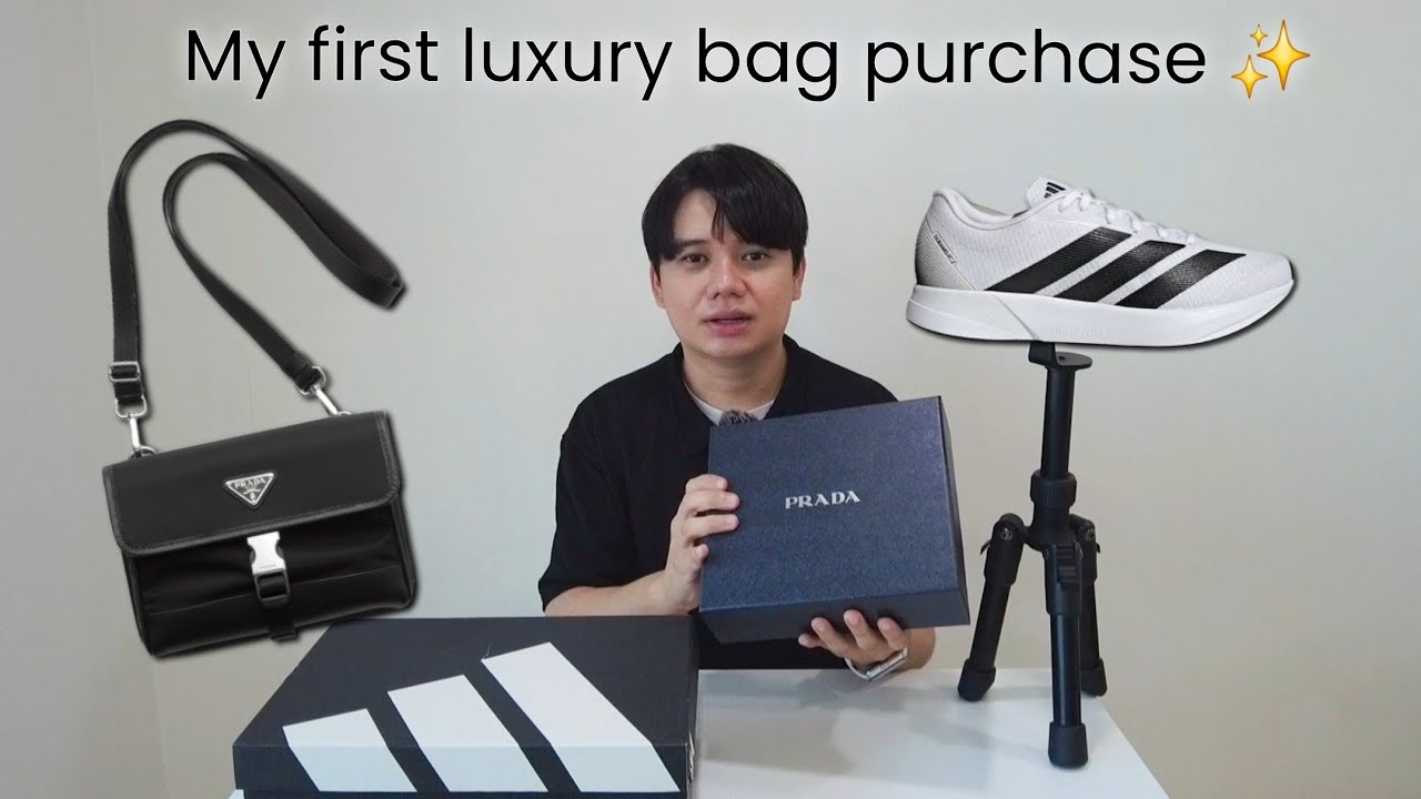 Got my first Prada x Adidas Running Shoes unboxing 😱🔥 + First Impressions
