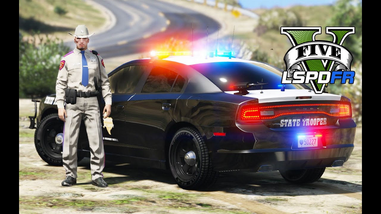 GTA 5 - LSPDFR Ep93 - Texas State Troopers in Action!!