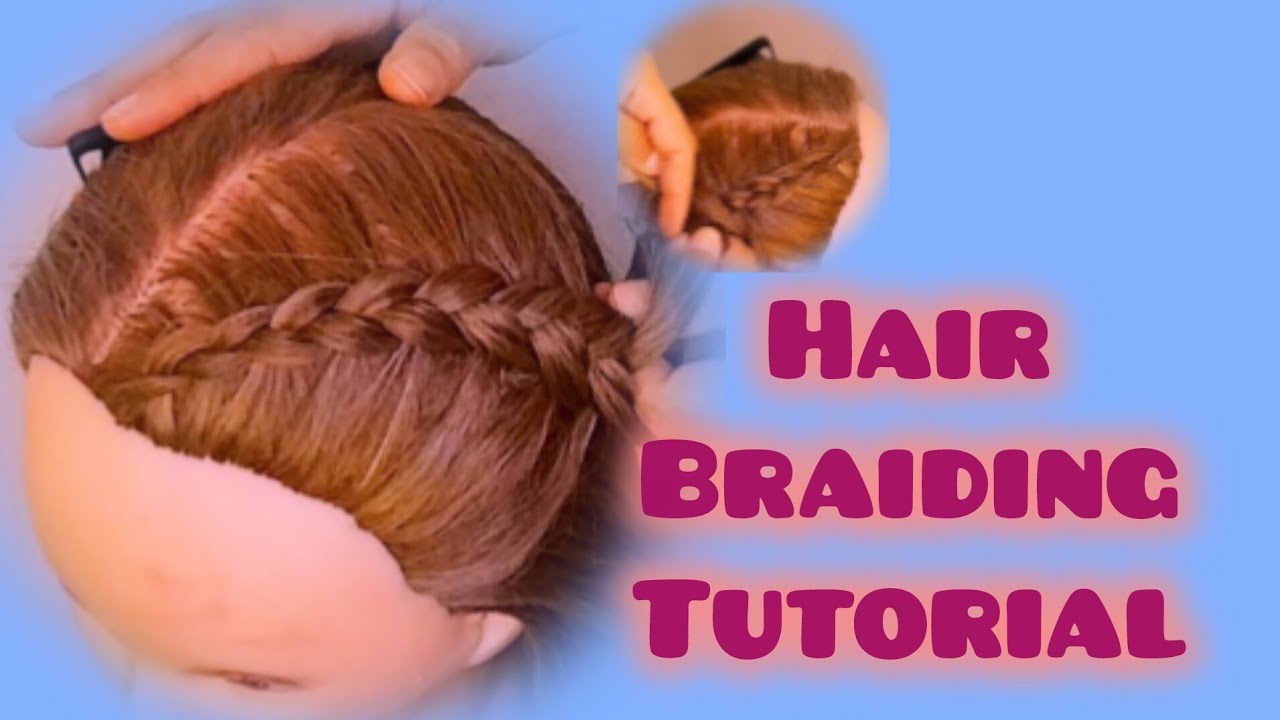 آموزش بافتمو کفسری.                                    🥰😉Hair braid