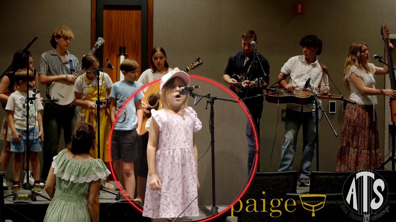 THIS LITTLE GIRL SURPRISED EVERYONE! Cotton Pickin Kids - IBMA show at the Paige Capo stage. 2025