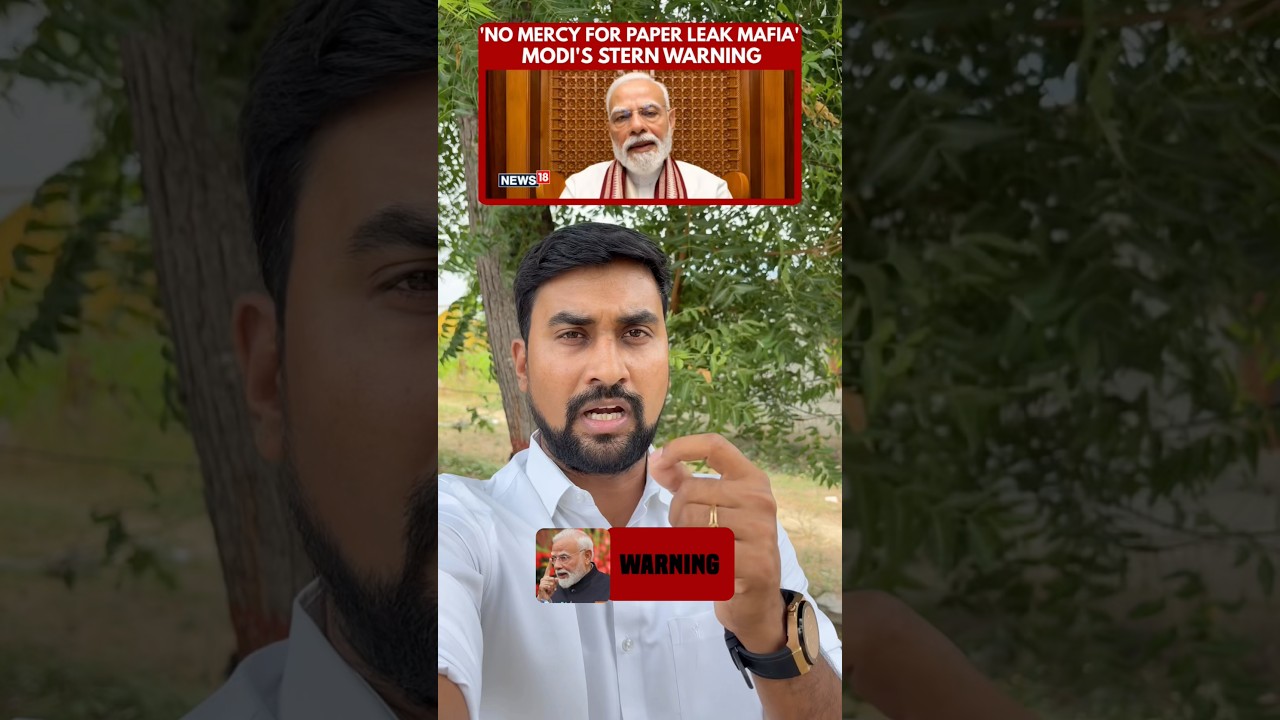PM Modi&rsquo;s 🚨 Biggest Warning ⚠️ #narendramodi #pmmodi #trending #shorts #modi #neet #paperleak