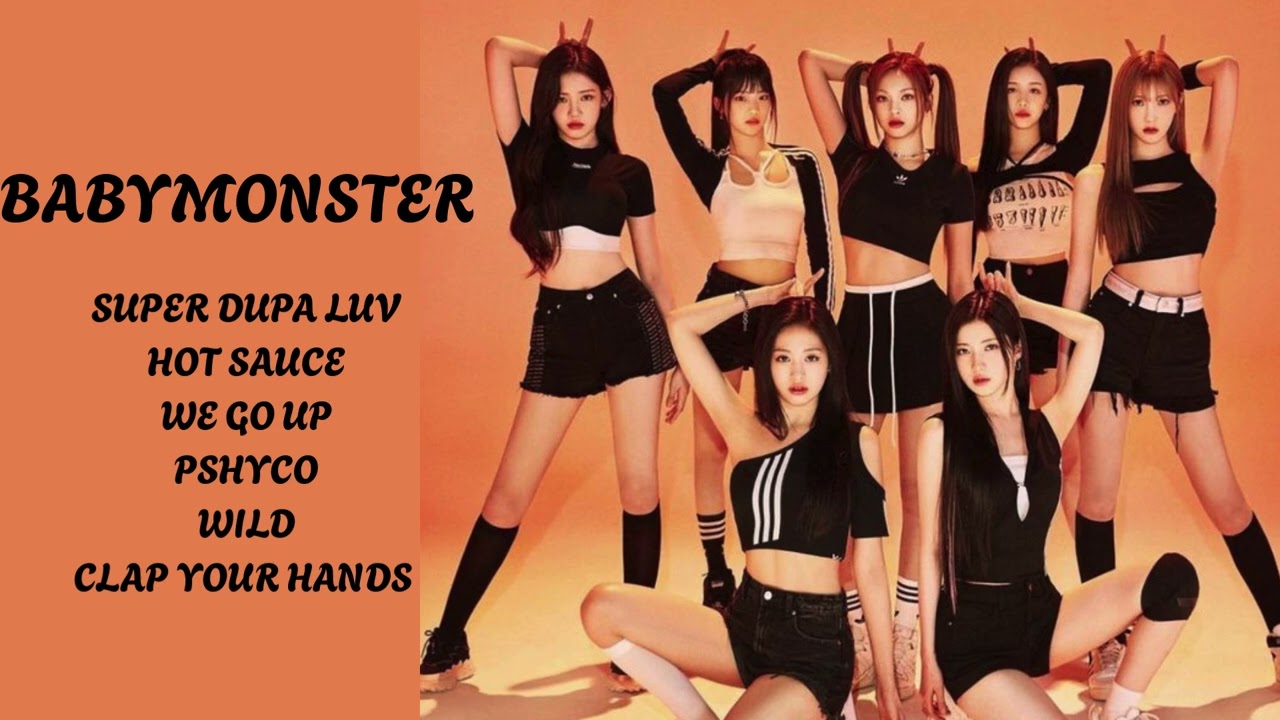 BABYMONSTER - New Songs | Babymonster Hit Songs | Top Hits Music Remix |Trending K-pop Songs