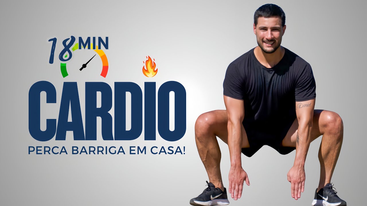 Treino HIIT para gastar 350 calorias em 18 min sem equipamentos e muito empolgante