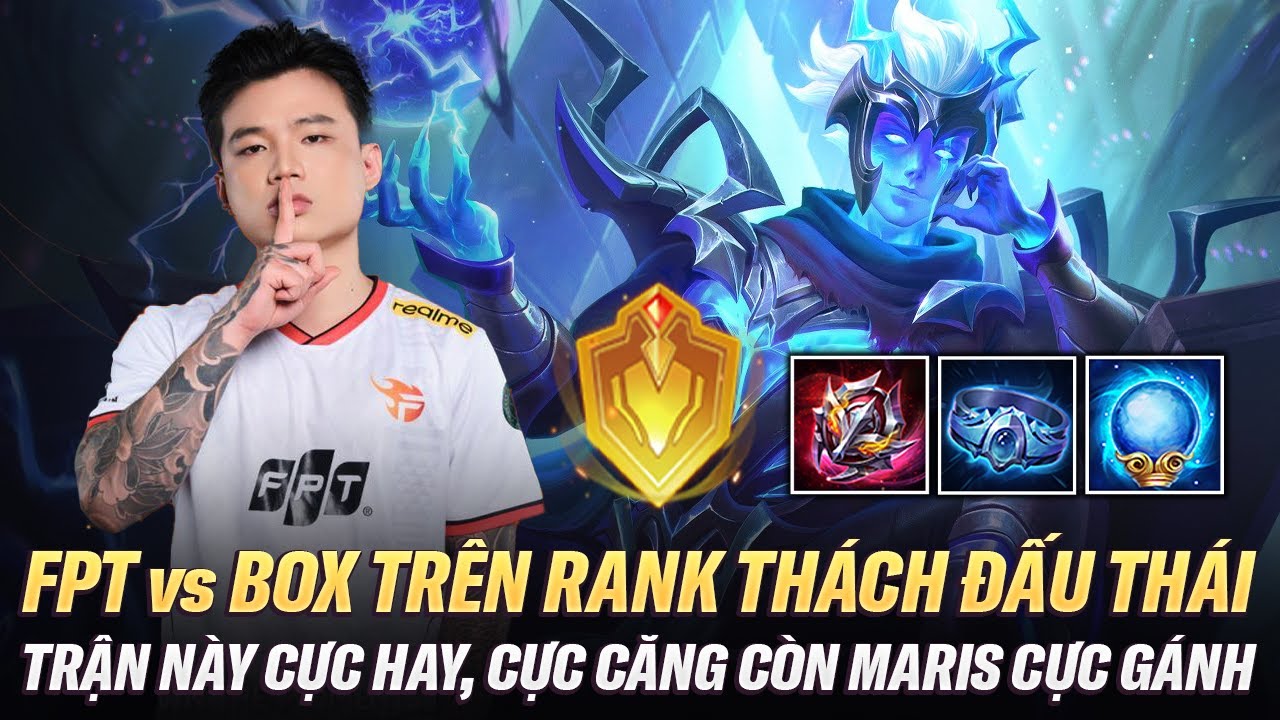 Maris Cầm Lorion + BeTroc + Yutan Đối Đầu Adonis + Tama Tr&ecirc;n Rank Th&aacute;ch Đấu Th&aacute;i Cực Căng !!
