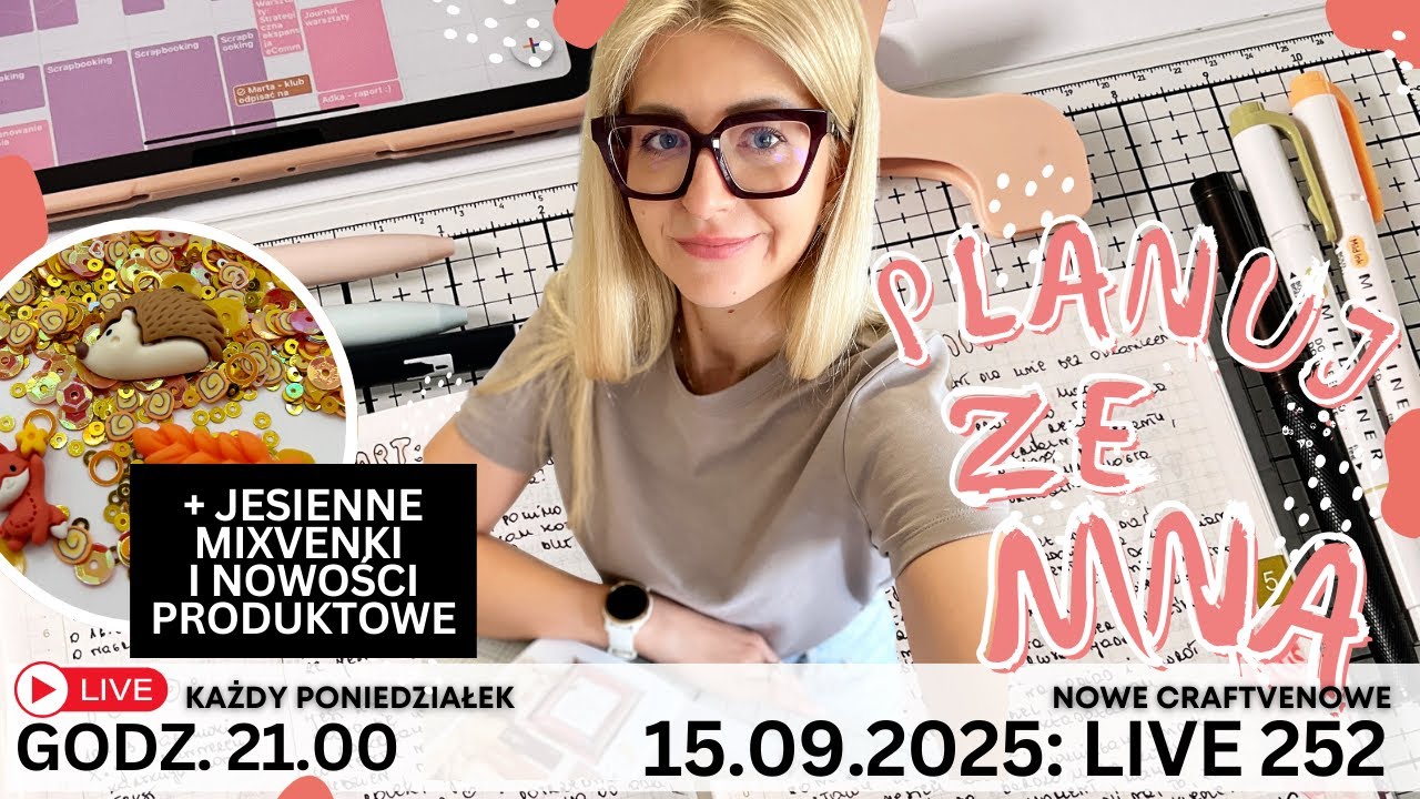 Live 252 Nowe Craftvenowe | planowanie i nowe produkty w sklepie!