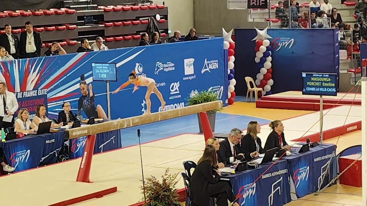 Maé Plisson (2015) - avenir - Championnats de France Élite Agen 2025