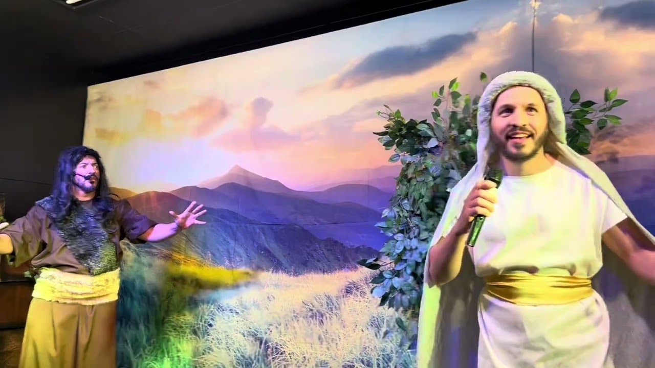 Teatro lição 30 - João Batista prega que Jesus é o Filho de Deus