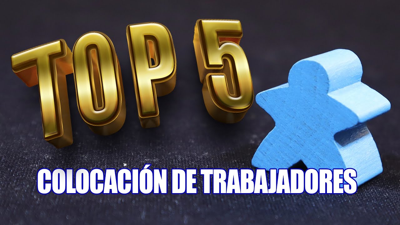 🔥 TOP 5 MEJORES JUEGOS DE MESA de COLOCACIÓN DE TRABAJADORES 🔥