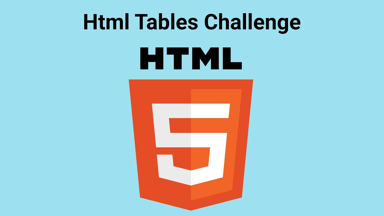 10. Html Tables Challenge