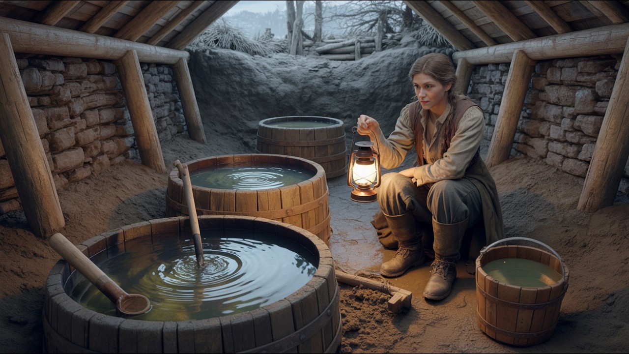 Settlers Mocked the Widow for Storing Water Underground — Until Every Barrel Froze Solid