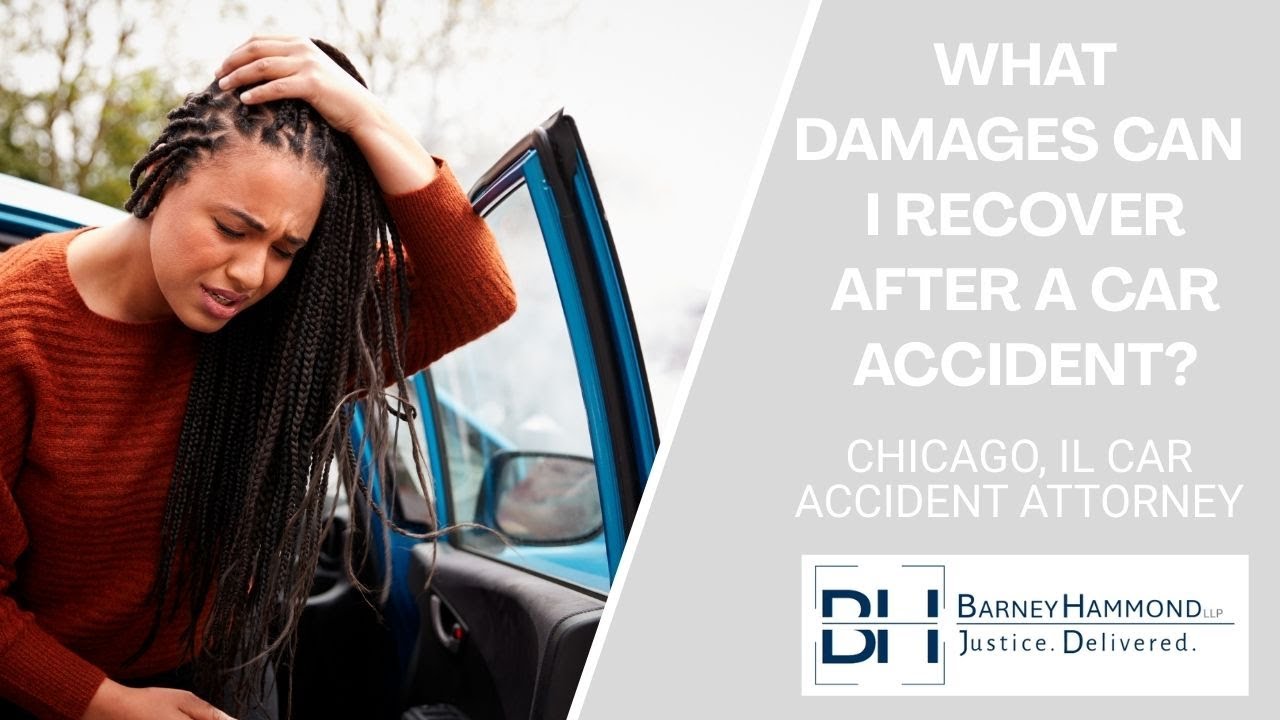 Chicago IL car accident attorney | What damages can I recover after a car accident? | Barney Hammond