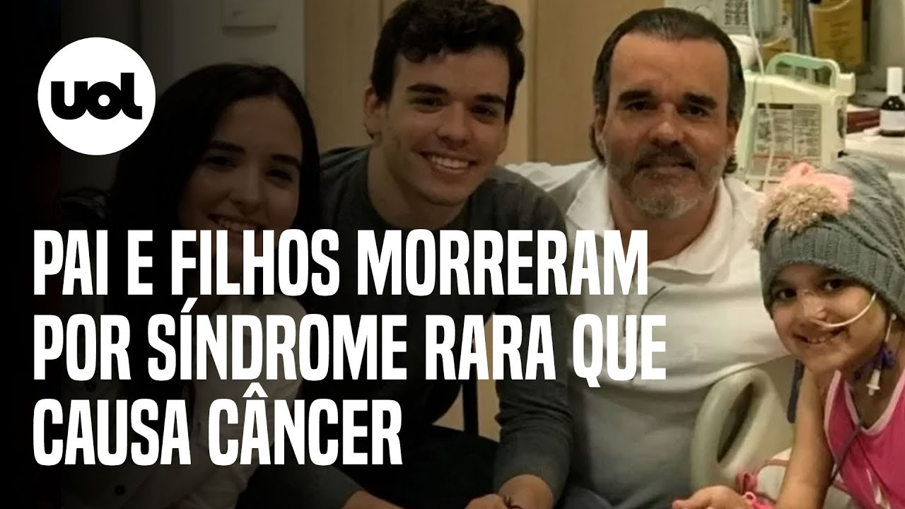 Homem que perdeu 3 filhos para câncer causado por síndrome hereditária morre no Dia dos Pais