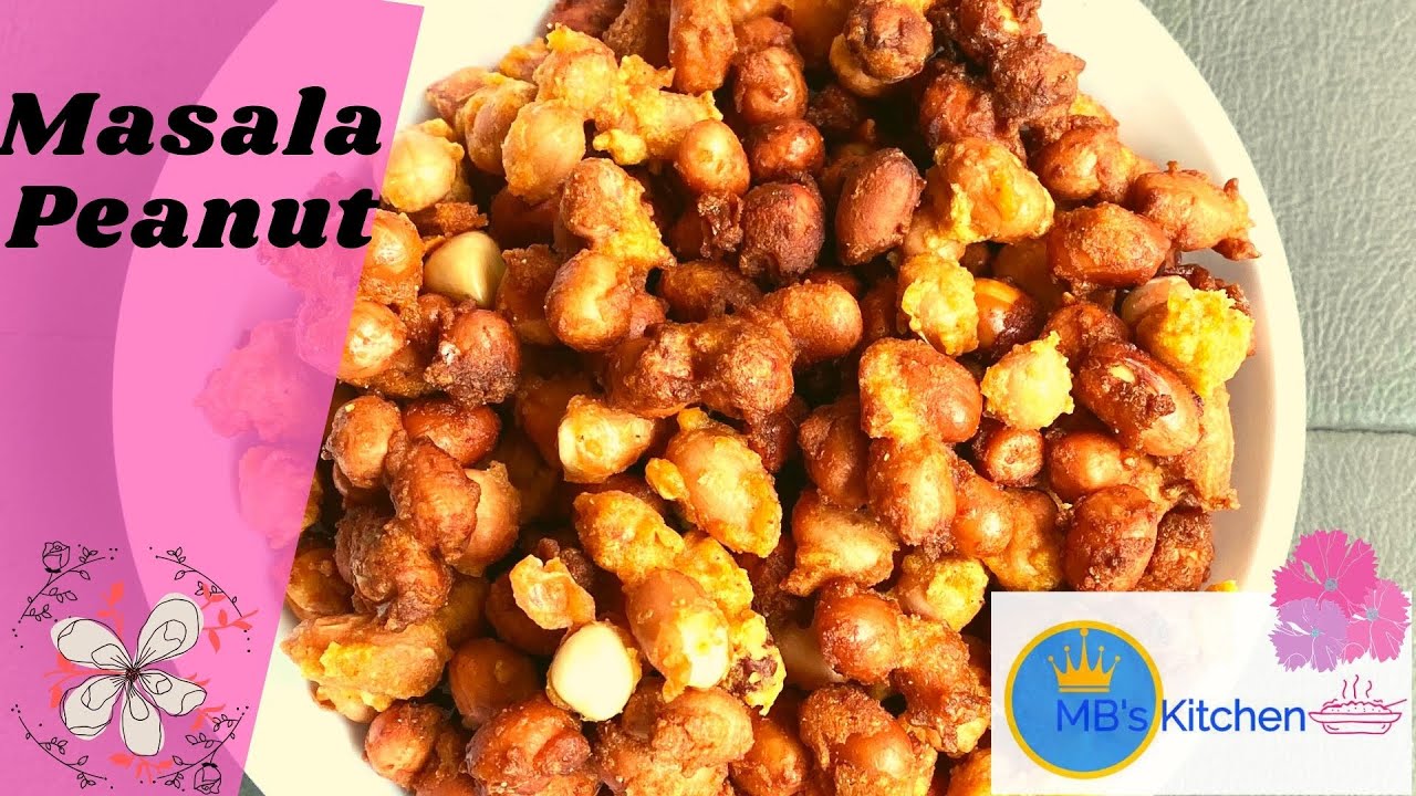 Masala Peanut 30 min. Recipe | Palli masala | Tea Snack|MB's kitchen