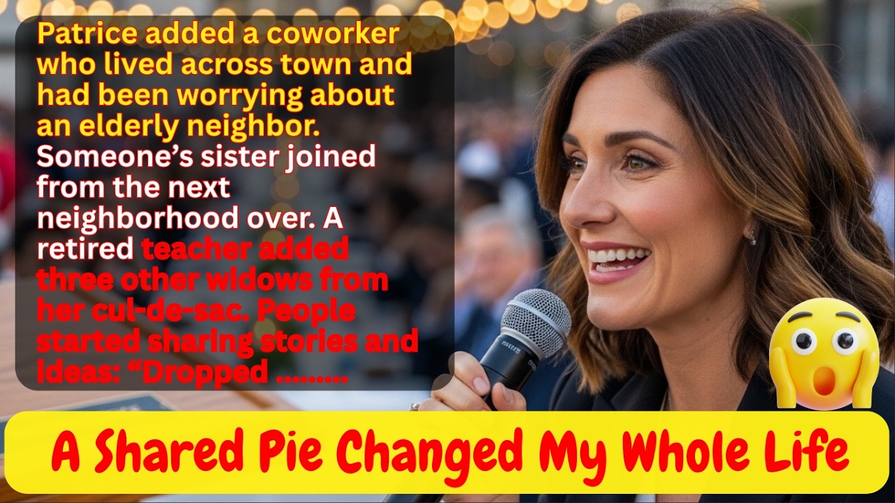 “I Gave One Pie to a Lonely Neighbor… and Our Entire Town Showed Up to Eat | Karma’s Letter Box”